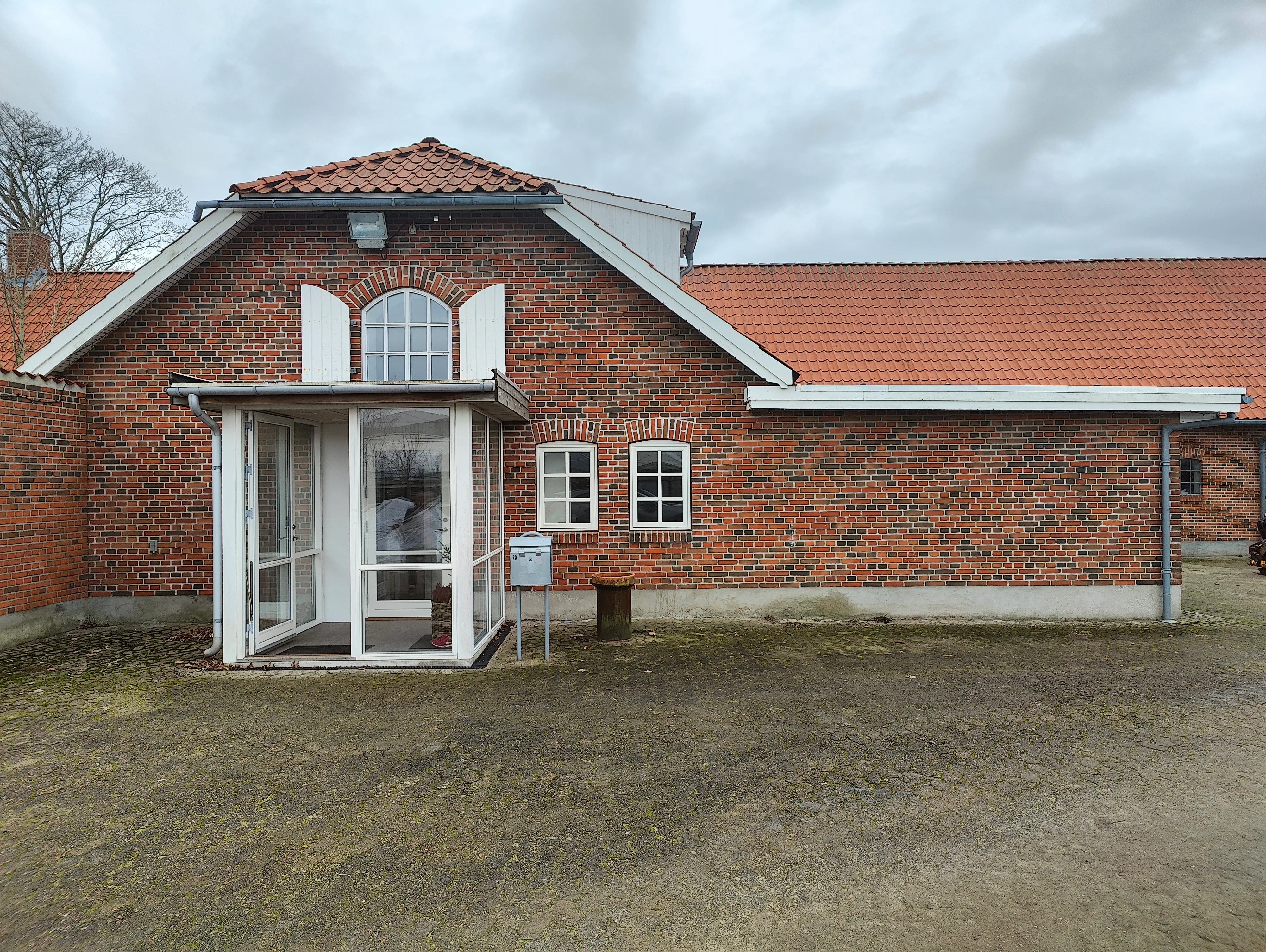 People working in a modern office.